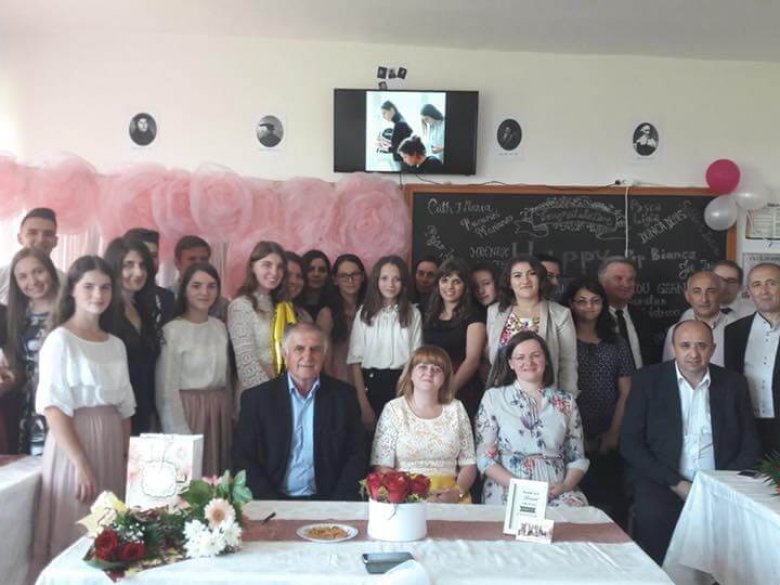 Festivitatea de premiere a claselor a XII-a, mai 2018, clasa a XII-a A, diriginte prof. Luca Magdalena Aurica